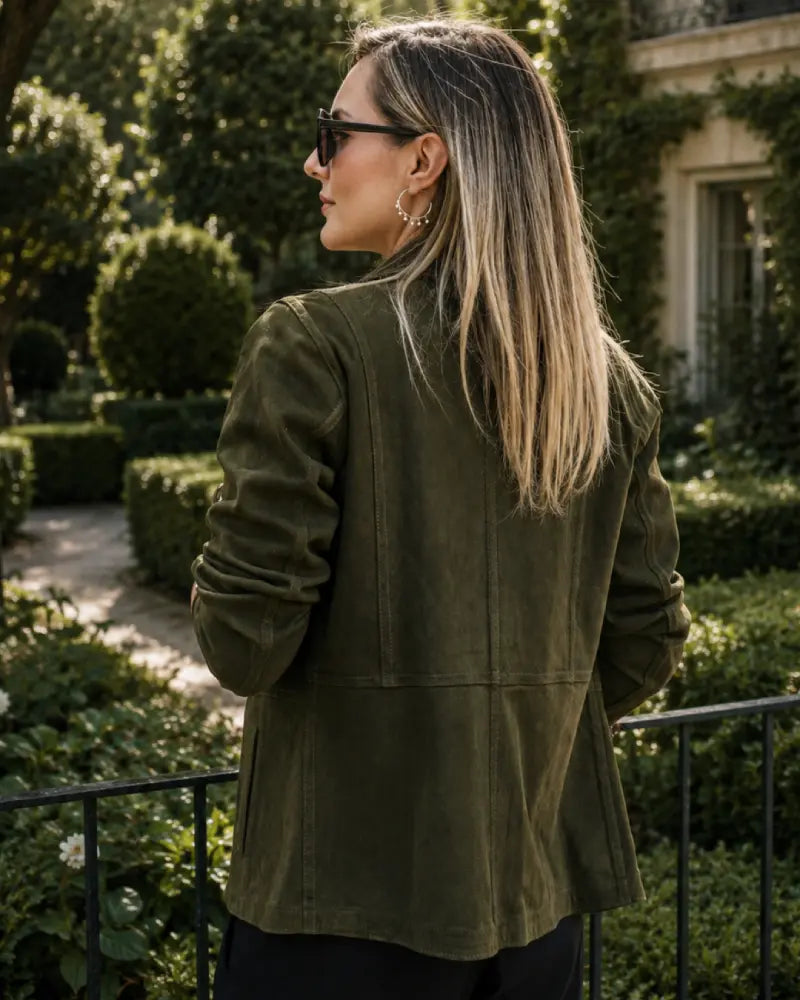 Chaqueta de Gamuza Sara