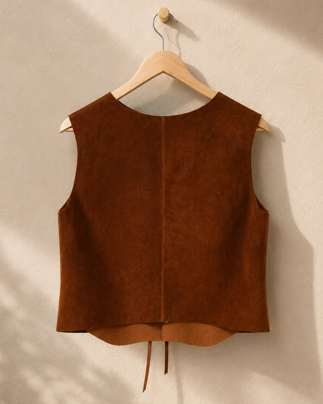 Chaleco de Gamuza Suela