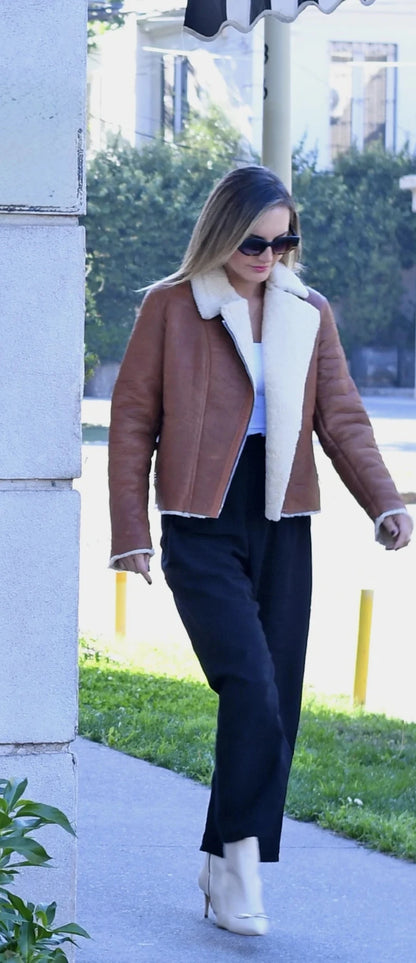 Chaqueta de Cuero Amalia