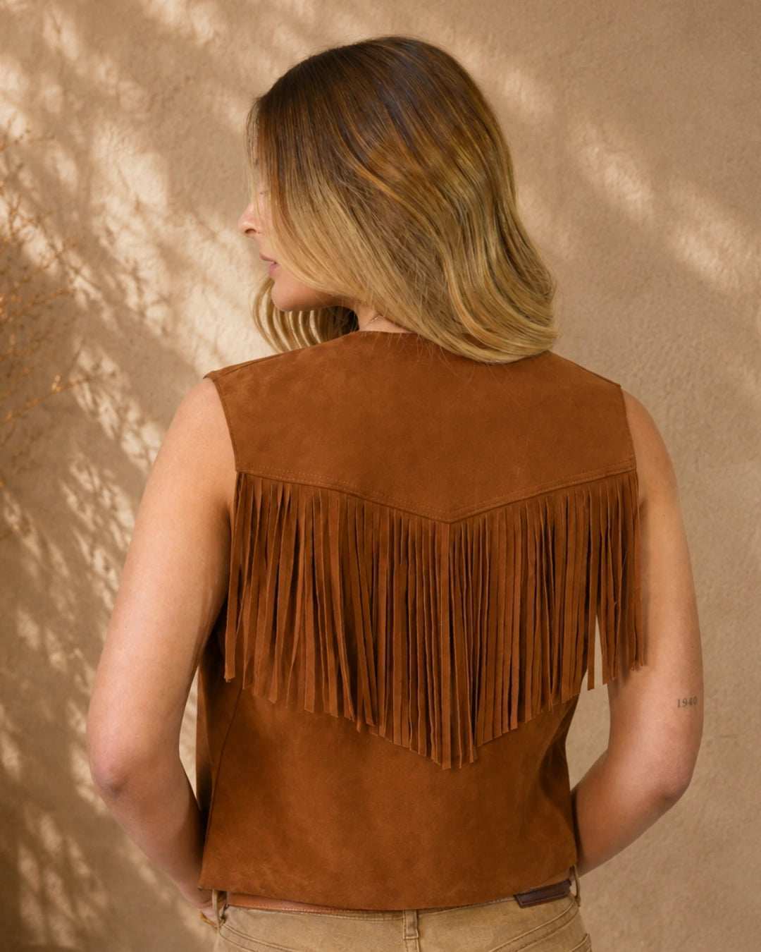 Chaleco de Gamuza Beth