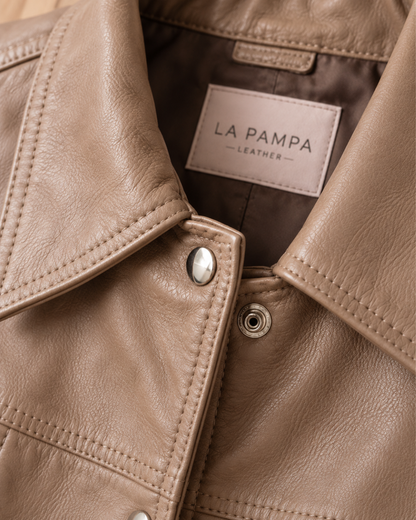 Chaqueta de Cuero Estefy