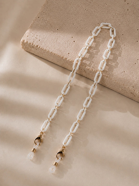 Strap para Anteojos | Cadena Blanco