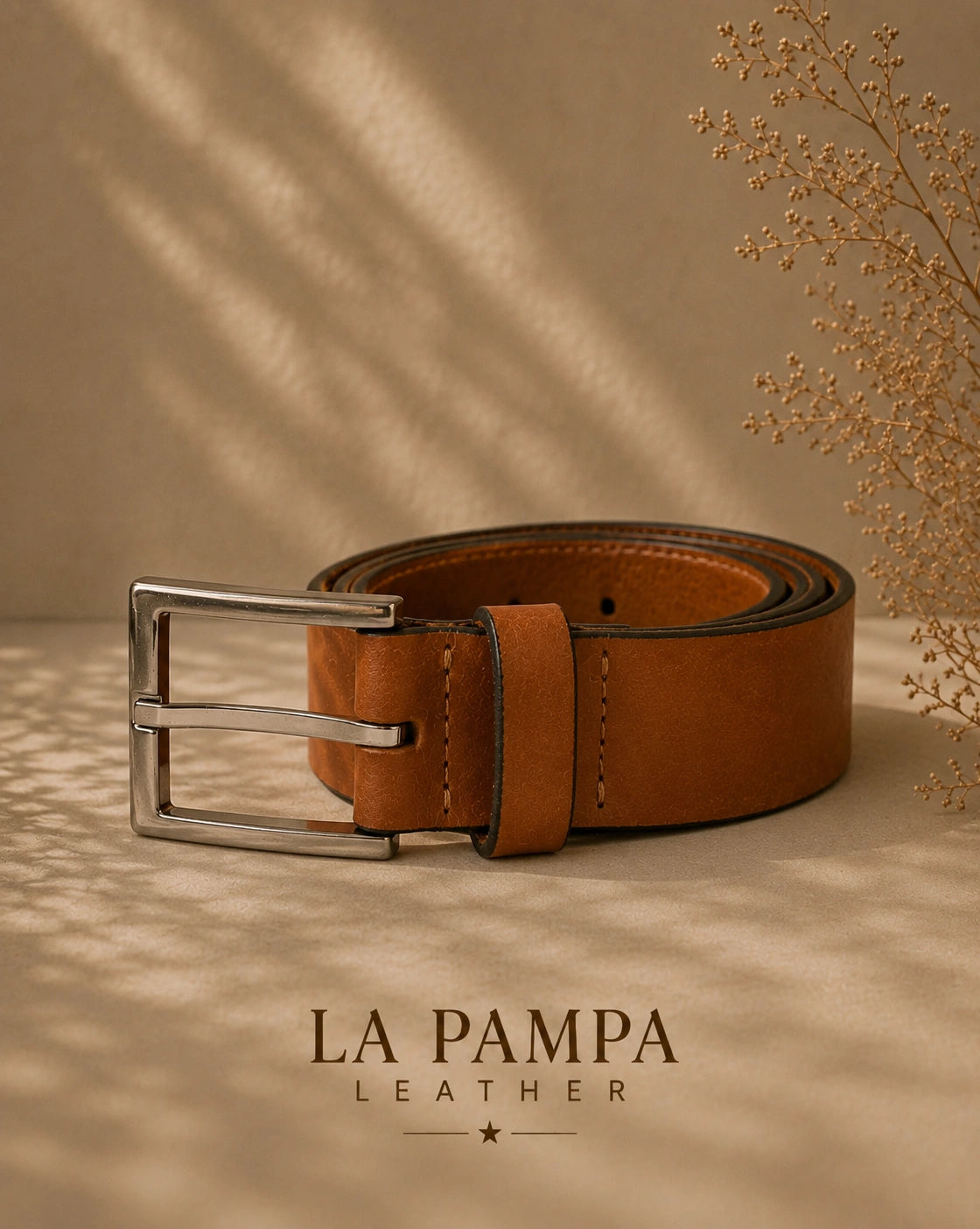 Cinturón de Cuero Unisex
