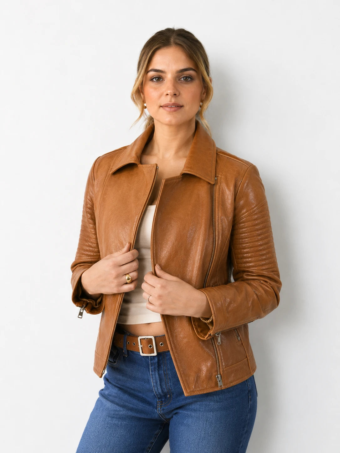 Chaqueta de Cuero María