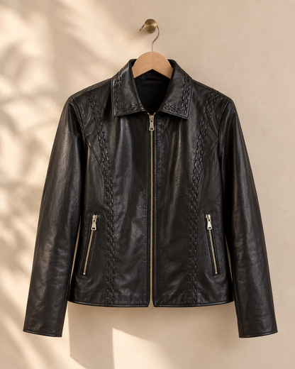 Chaqueta de Cuero Antonia
