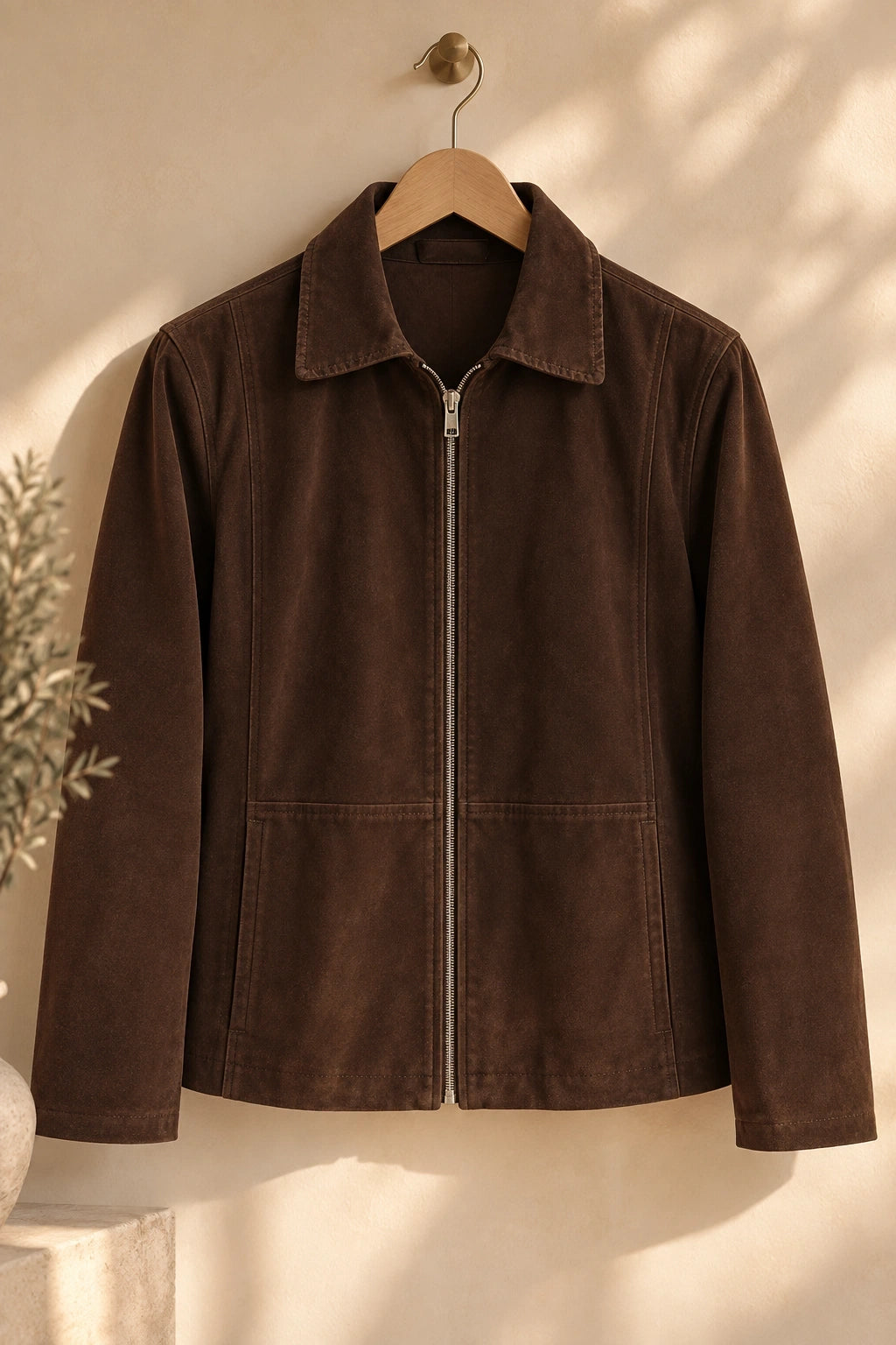 Chaqueta de Gamuza Sara
