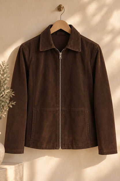 Chaqueta de Gamuza Sara