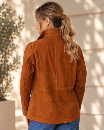 Chaqueta de Gamuza Sara