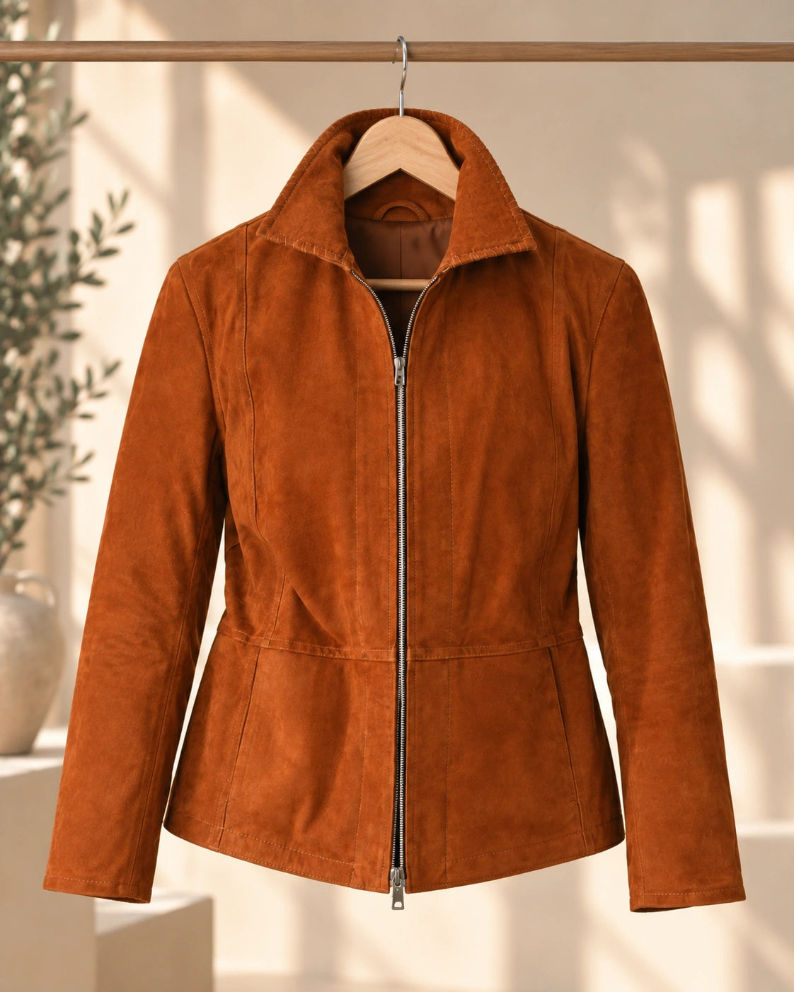 Chaqueta de Gamuza Sara