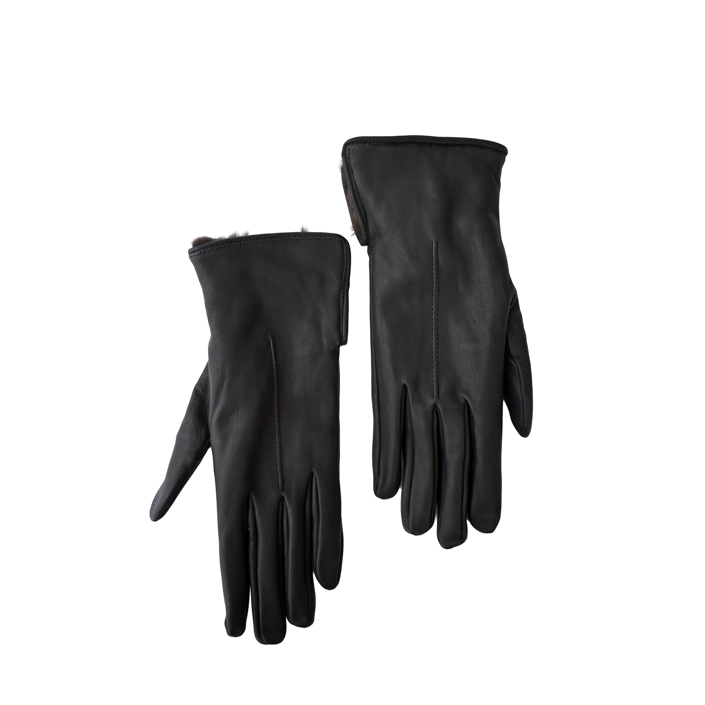 Guantes Mujer Cabretilla con piel de nutria