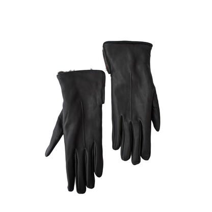 Guantes Mujer Cabretilla con piel de nutria