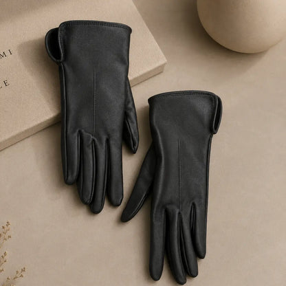 Guantes de Cabretilla Mía Negro para Mujer | Elegancia Atemporal