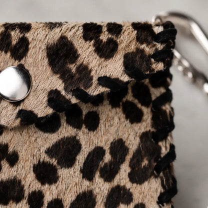 Monedero Animal Print Pelo Natural